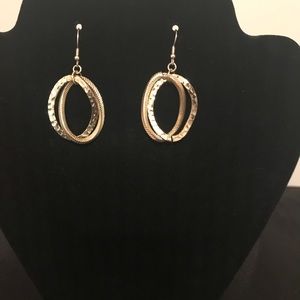 Gold Elegant Hoops